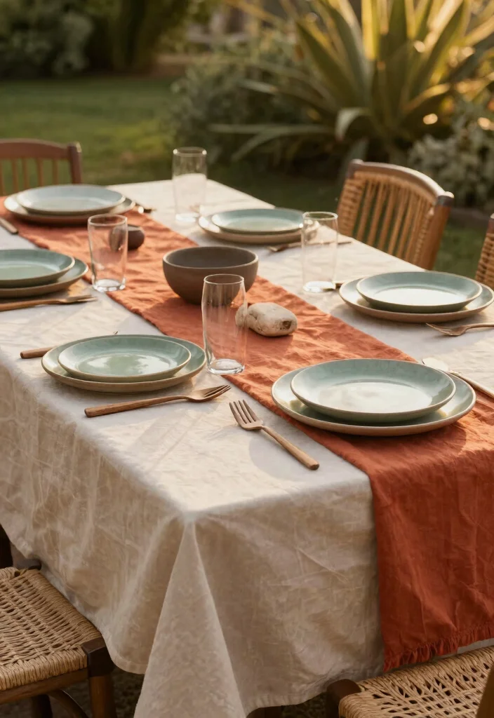 14 Boho Table Decor Wedding Ideas With Earthy Touch - 2. Earthy Color Palette 1