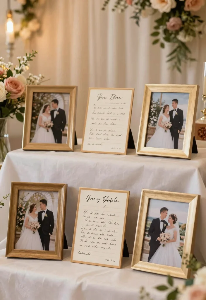 14 Wedding Decorations Simple Elegant Ideas That Wow - 13. Personalized Touches 1