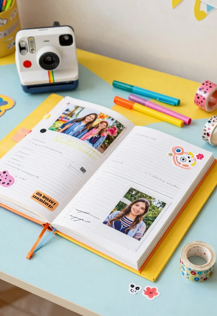 14 Wedding Guest Book Table Decorations Ideas That Impress - 10. Scrapbook Guestbook with Polaroids 1