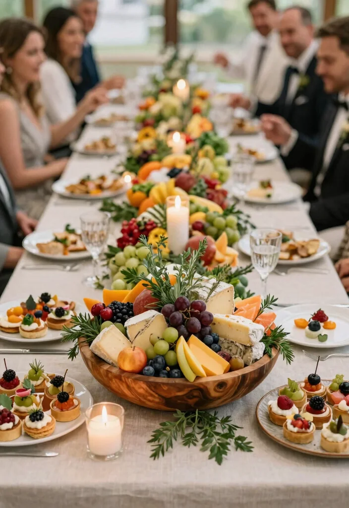 15 Eco-Friendly Table Centre Pieces Wedding Ideas That Stand Out - 4. Edible Centrepieces: A Feast for the Eyes 1