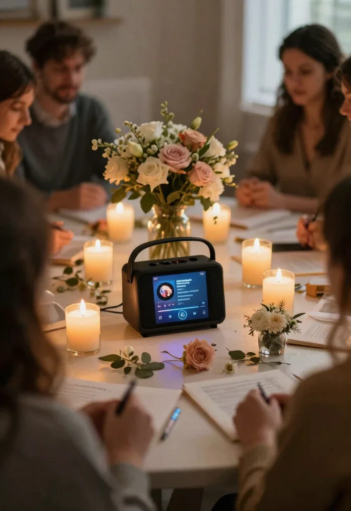 15 Memorial Table Wedding Ideas That Honor Loved Ones - 10. Special Songs Playlist 1