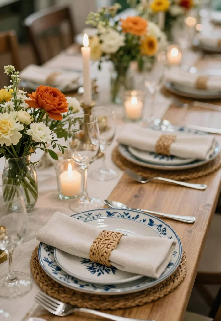 15 Stunning Indian Wedding Table Decor Ideas for a Sustainable Celebration - 10. Handcrafted Elements 1