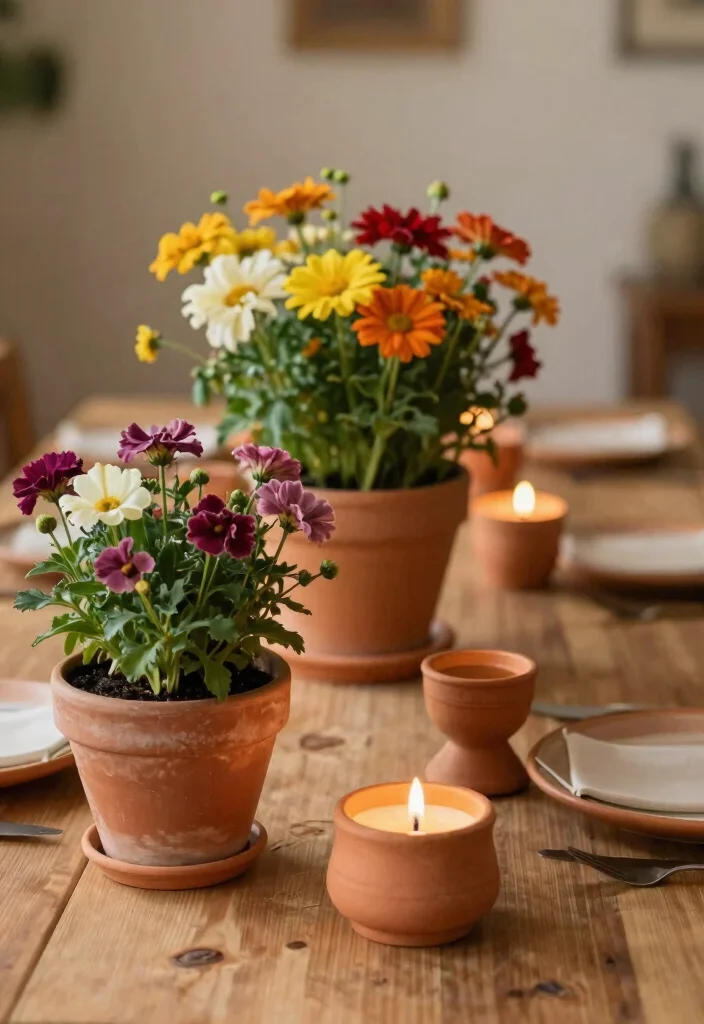 15 Stunning Indian Wedding Table Decor Ideas for a Sustainable Celebration - 6. Terracotta Accents 1