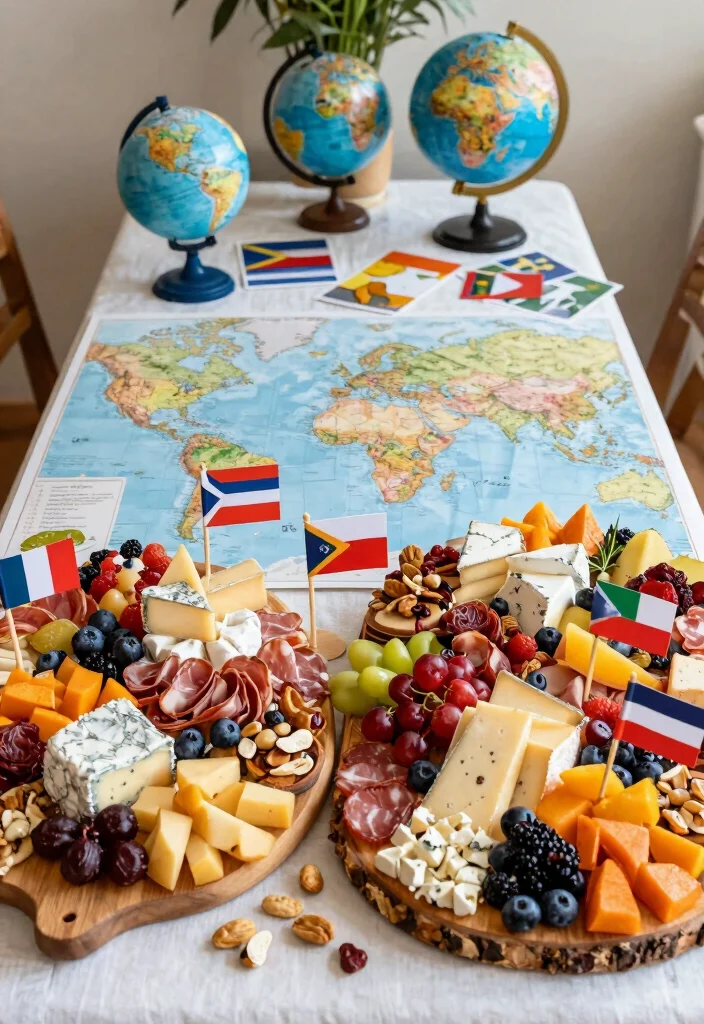 15 Wedding Charcuterie Table Ideas Guests Will Love - 3. Themed Charcuterie Display 1