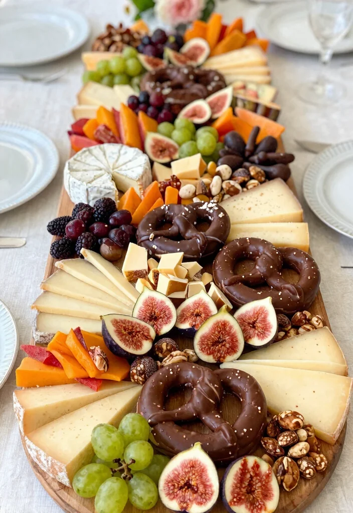 15 Wedding Charcuterie Table Ideas Guests Will Love - 4. Sweet and Savory Pairings 1