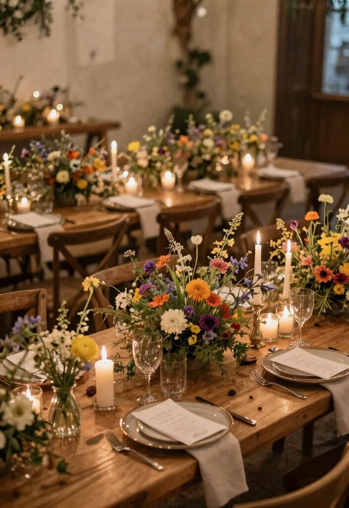 15 Wild Flower Wedding Table Decor Ideas With Rustic Charm - Conclusion 1