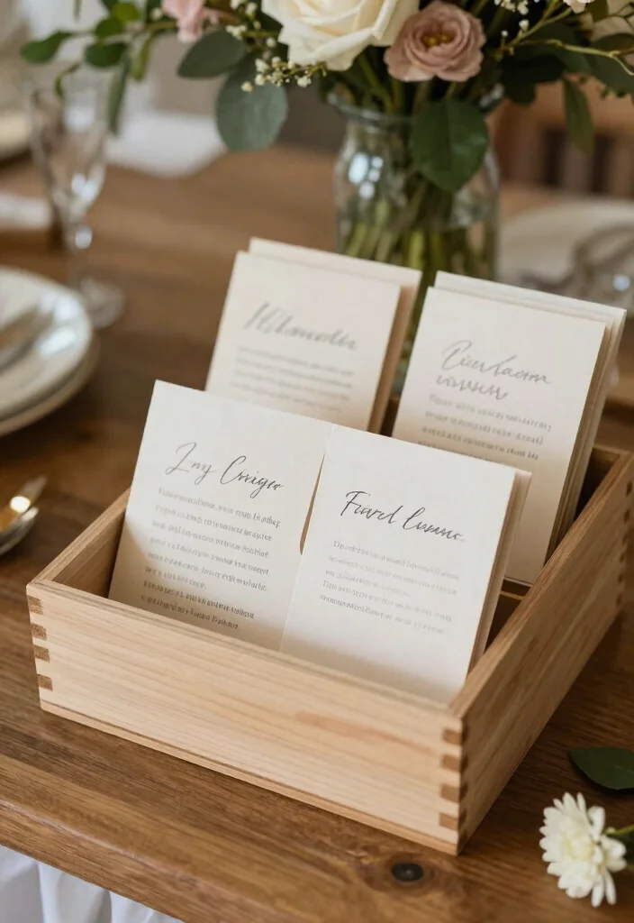 16 Heaven Wedding Sign Memory Table Ideas That Honor Beautifully - 16. Eco-Friendly Farewell Wishes 1