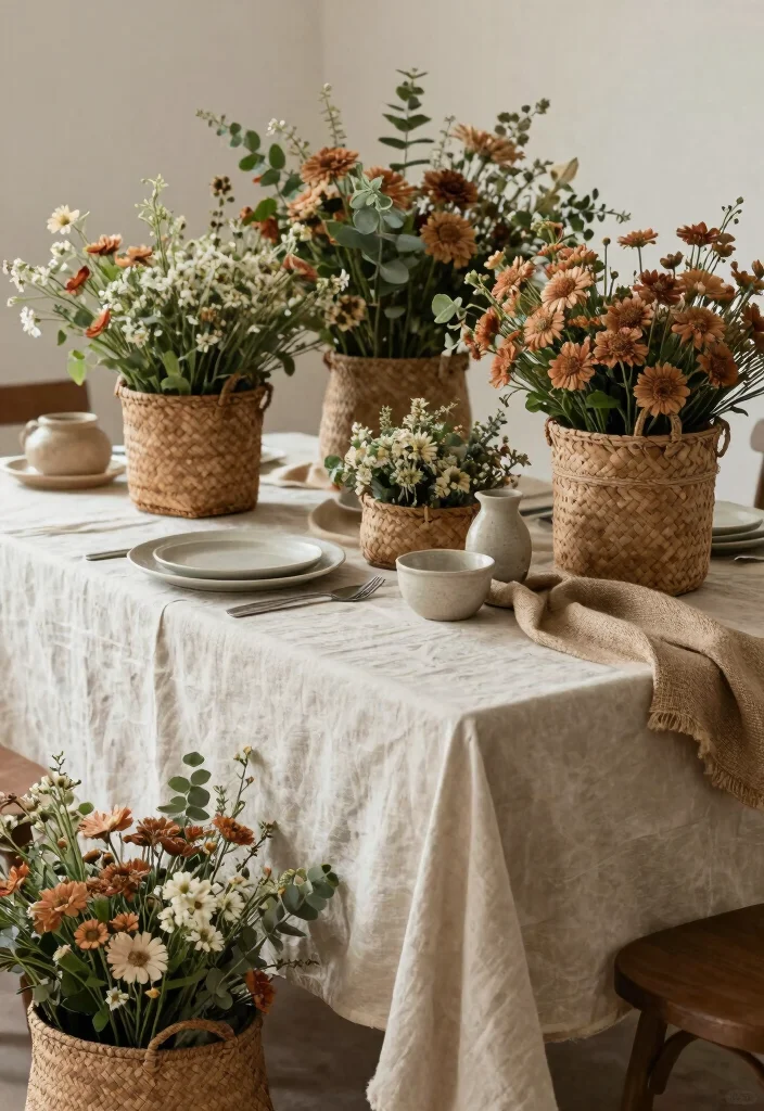 16 Heaven Wedding Sign Memory Table Ideas That Honor Beautifully - 7. Earthy Color Palette 1