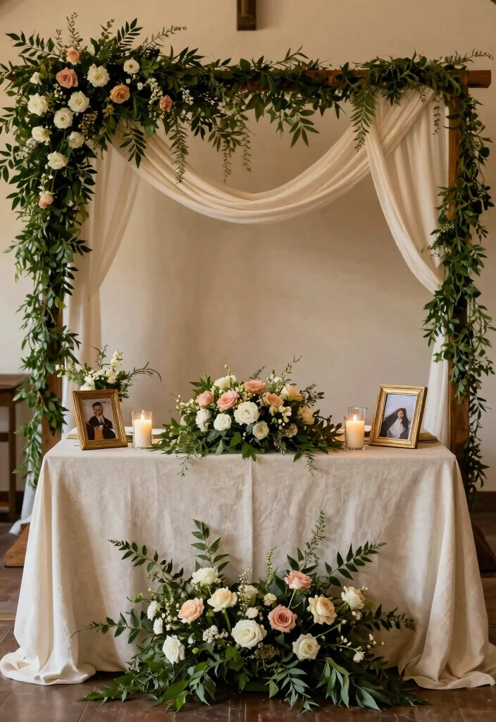 16 Rustic Church Wedding Decorations Ideas With Cozy Charm - 14. Sweet Heart Table Settings 1