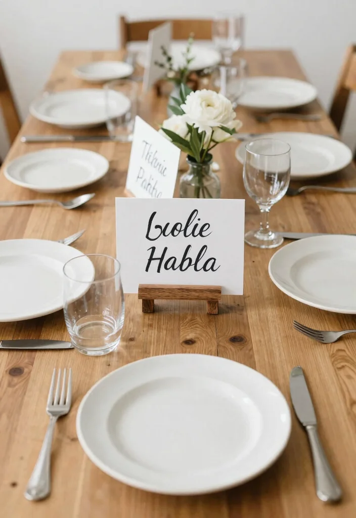 16 Simple Head Table Wedding Ideas That Feel Elegant - 10. Handcrafted Touches 1