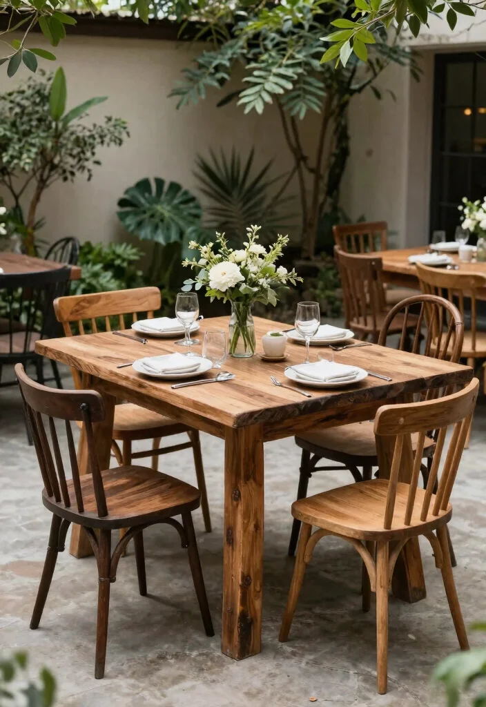 16 Simple Head Table Wedding Ideas That Feel Elegant - 12. Upcycled Furniture 1