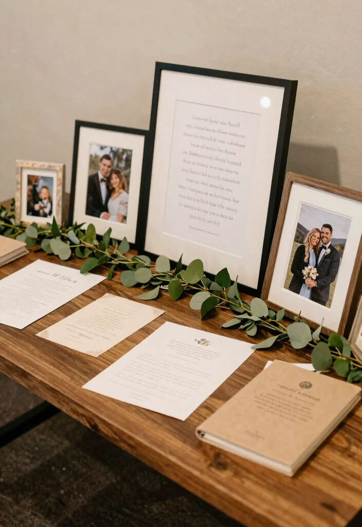 16 Simple Head Table Wedding Ideas That Feel Elegant - 14. Sustainable Personal Touches 1