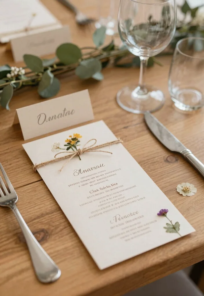16 Simple Head Table Wedding Ideas That Feel Elegant - 2. Recycled Paper Decor 1