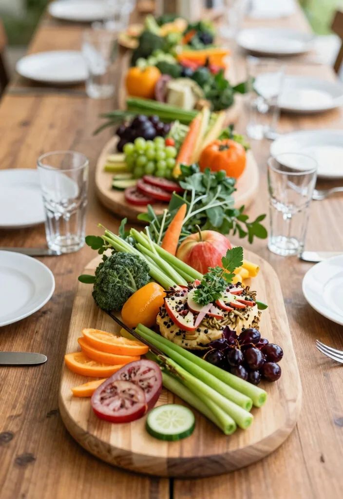 16 Simple Head Table Wedding Ideas That Feel Elegant - 7. Organic Farm-to-Table Meals 1