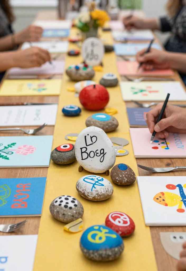 16 Wedding Table Layout Ideas That Make Hosting Easy - 10. Artistic Tables with Personal Touches 1