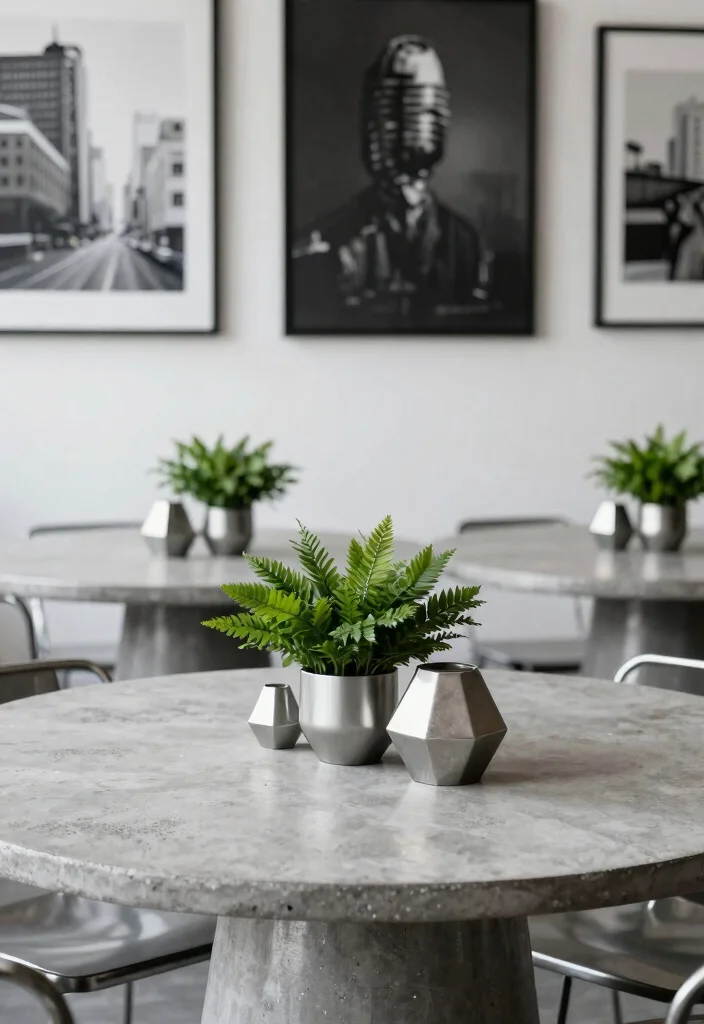 16 Wedding Table Layouts Ideas That Flow Beautifully - 9. Chic Urban Vibes 1