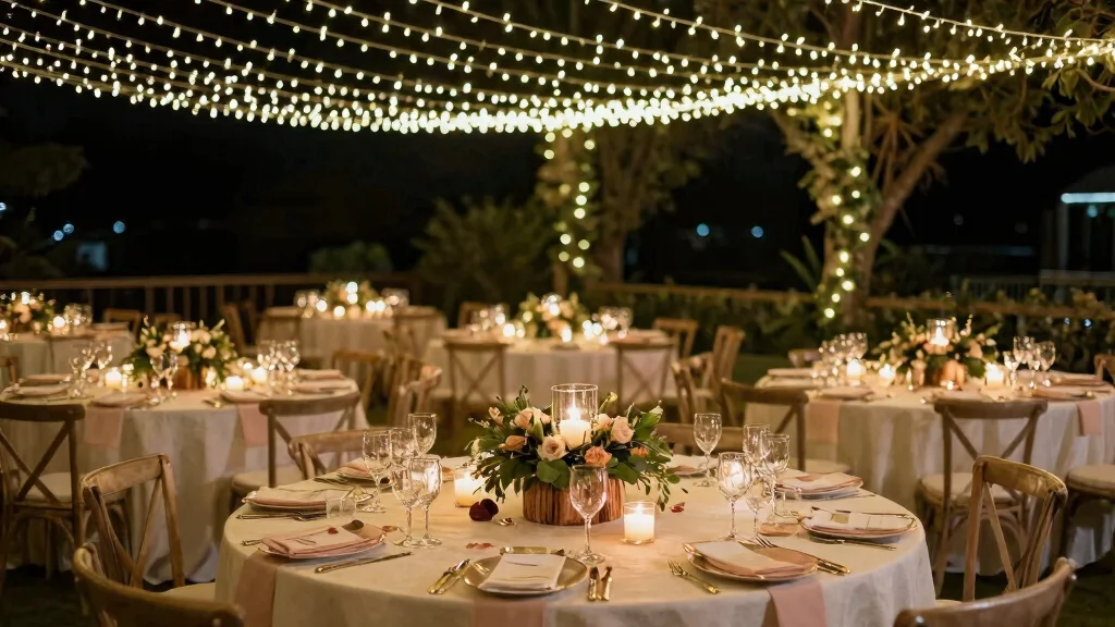 16 Wedding Table Lights Ideas That Sparkle Beautifully