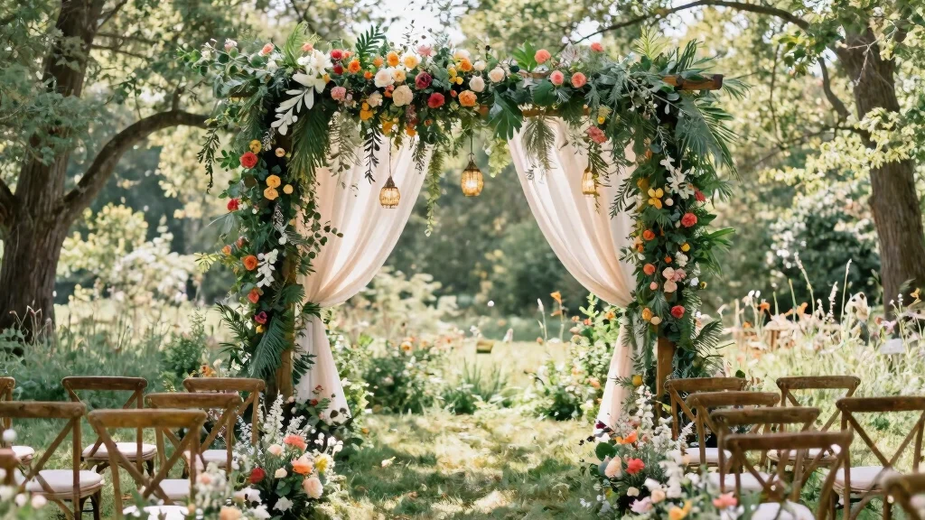 17 Arbor Decorations Wedding Ideas for a Dreamy Backdrop