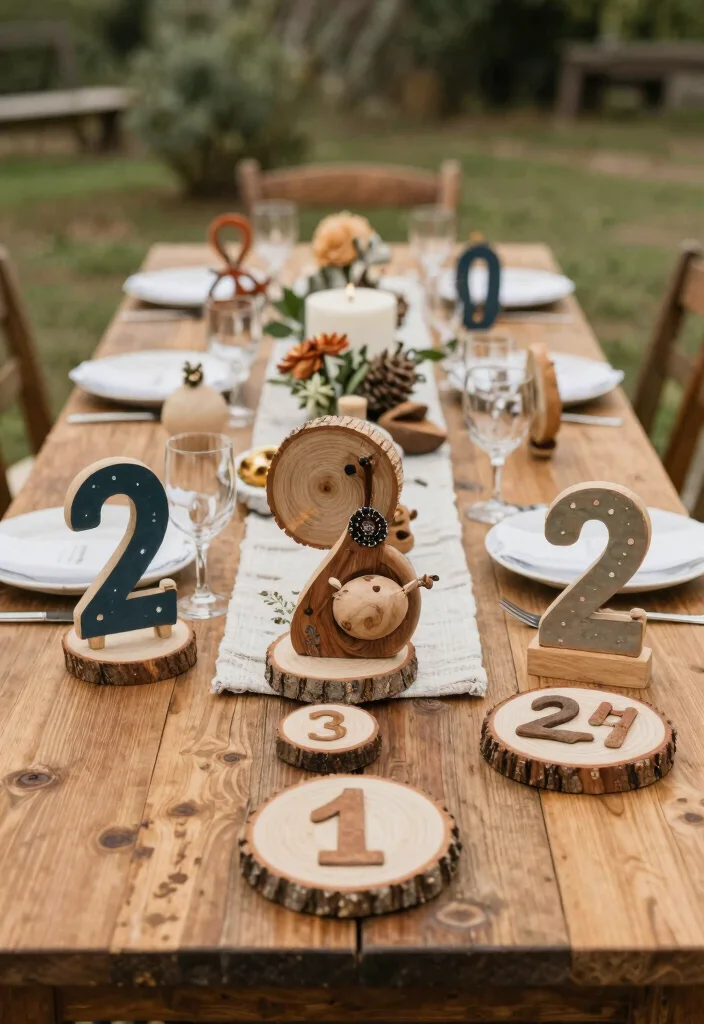 17 Boho Wedding Table Decor Ideas With Free Spirited Vibes - 8. Handmade Details 1