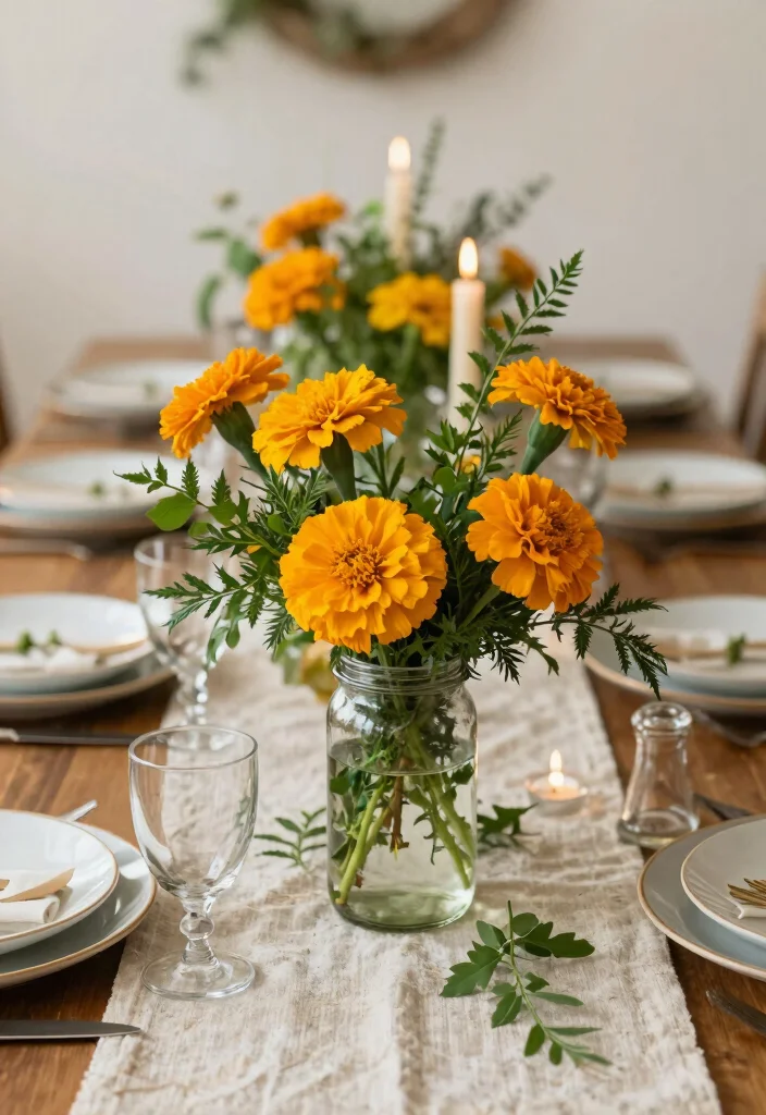 17 Indoor Wedding Reception Decorations Indian Ideas That Shine - 1. Eco-Friendly Floral Centerpieces 1