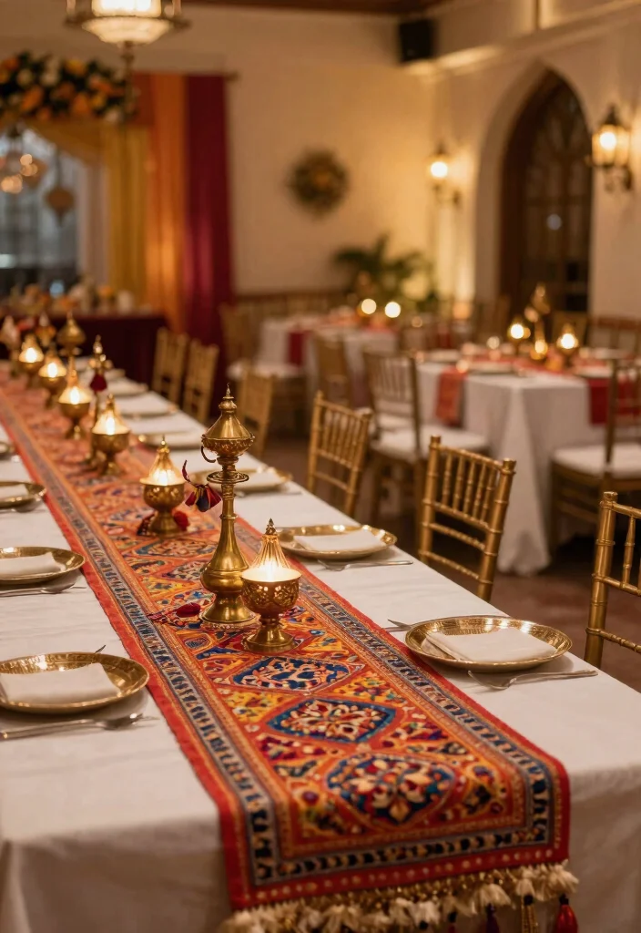 17 Indoor Wedding Reception Decorations Indian Ideas That Shine - 12. Traditional Indian Elements 1