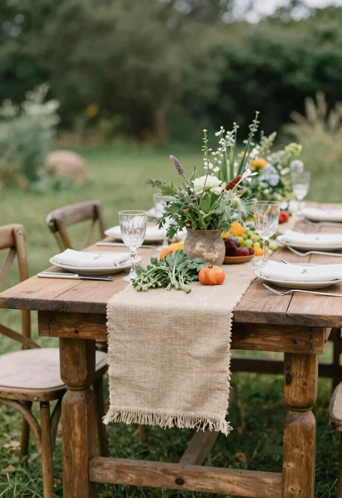 17 Table Ideas Wedding Themes Guests Will Love - 11. Farm-to-Table Freshness 1