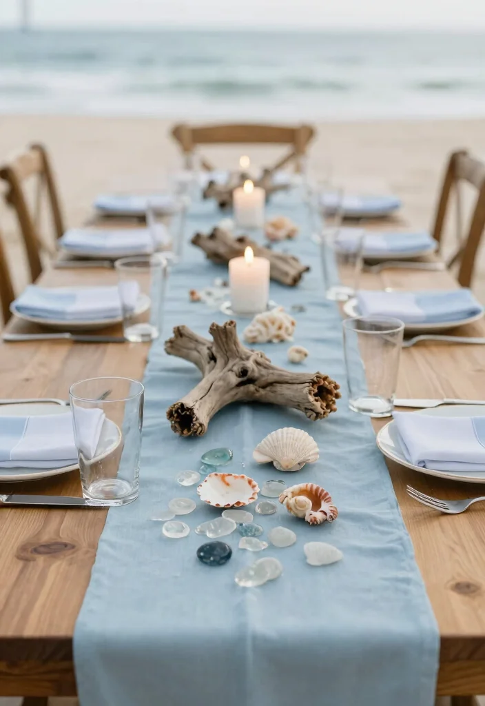 17 Table Ideas Wedding Themes Guests Will Love - 5. Coastal Vibes 1