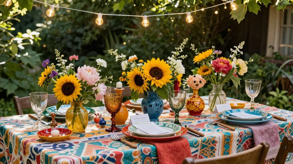 18 Colorful Wedding Table Settings Ideas That Pop