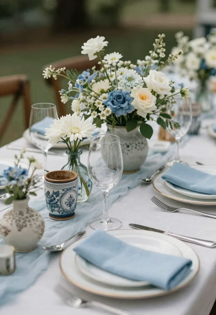 18 French Blue Wedding Table Setting Ideas With Soft Romance - Conclusion 1