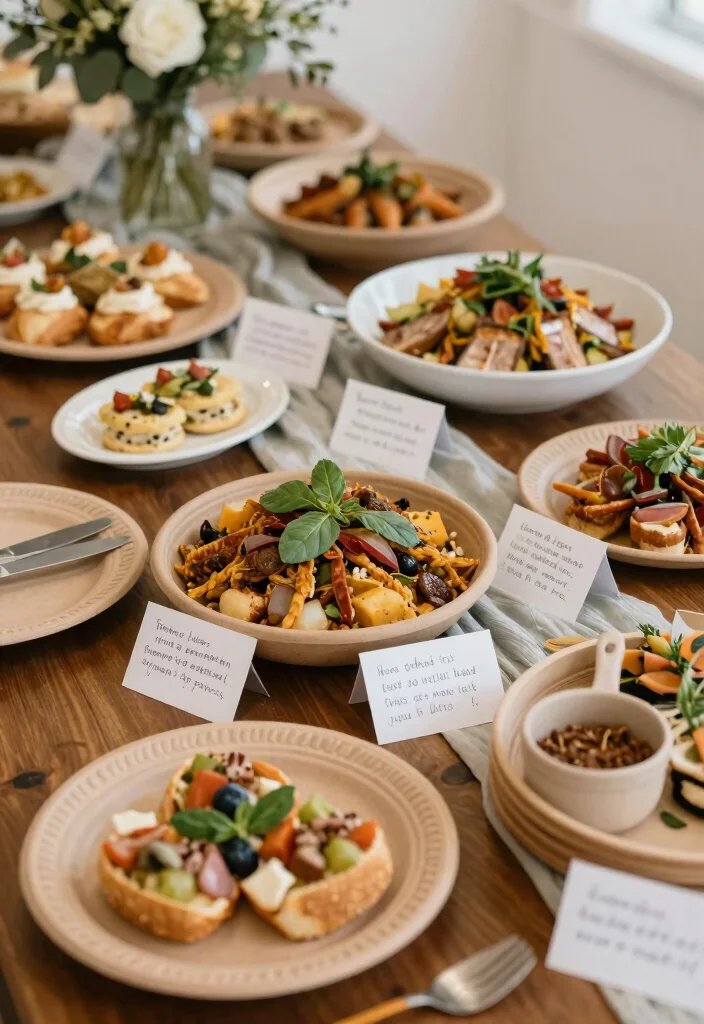 18 Memorial Table at Wedding Ideas That Feel Meaningful - 15. Incorporate Food Memories 1