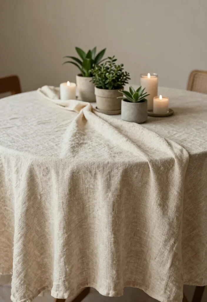 18 Simple Round Table Wedding Decor Ideas That Shine - 6. Elegant Table Runners 1