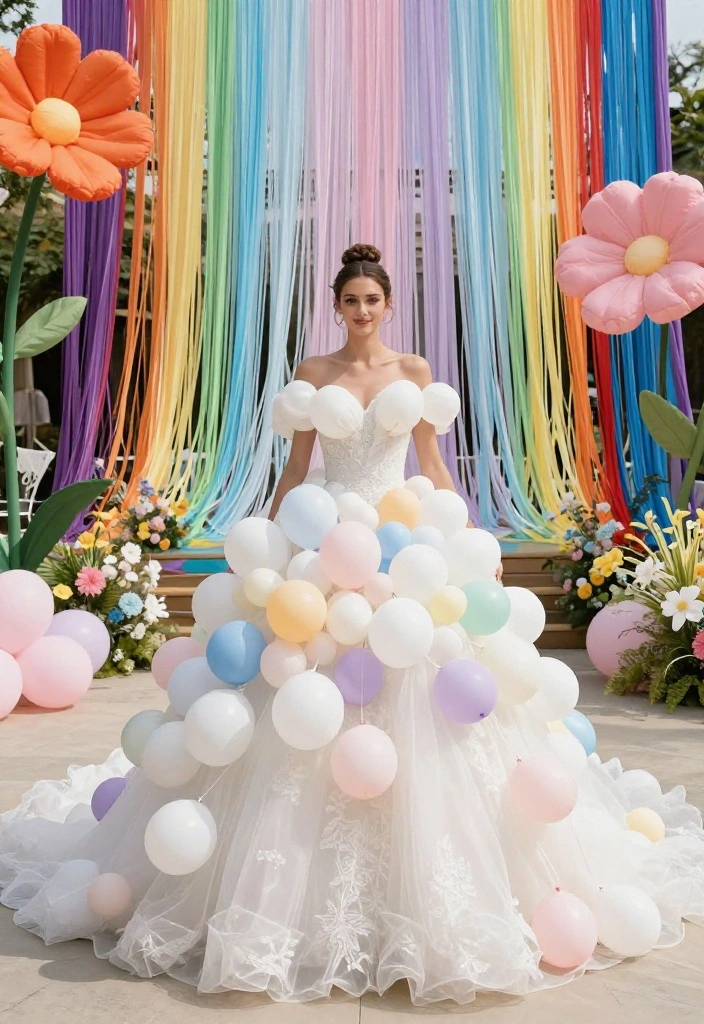 10 Ugly Wedding Dresses You Can't Unsee (2024 Hall of Shame) - 1. The Balloon Bonanza 1