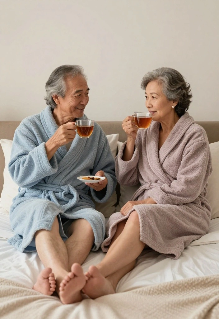 12 50th Wedding Anniversary Gifts They Can Actually Use Daily - 7. Cozy Bathrobe Set 1