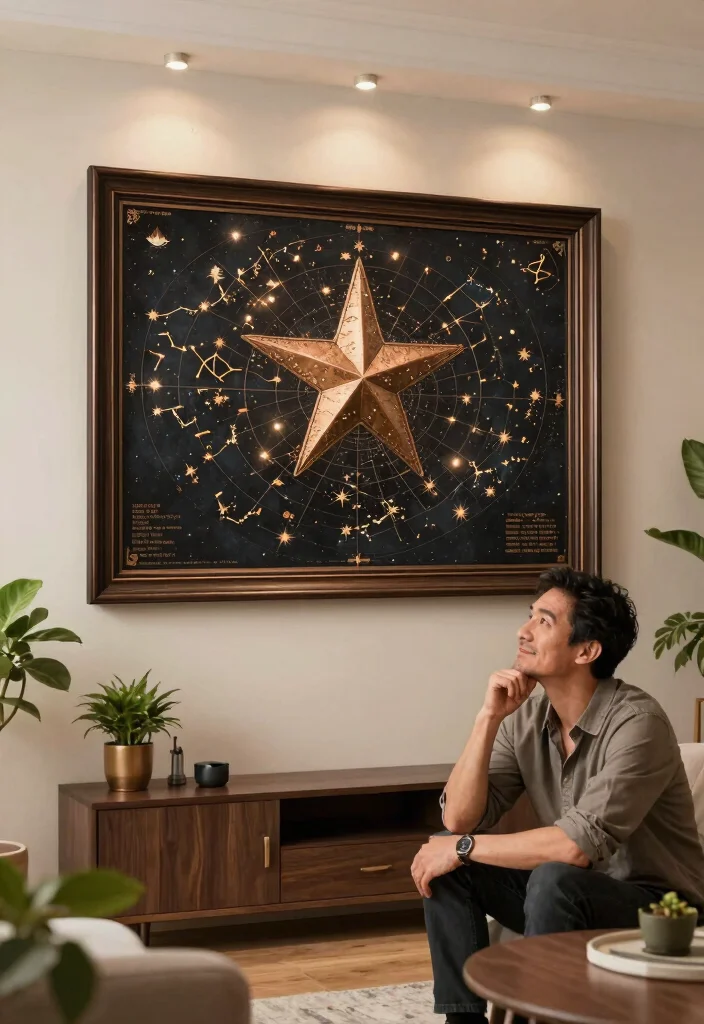 12 8 Year Wedding Anniversary Gifts for Him With Modern Bronze - 1. Personalized Bronze Star Map 1