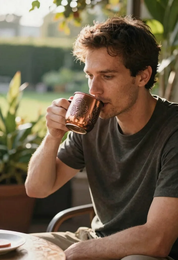 12 8 Year Wedding Anniversary Gifts for Him With Modern Bronze - 9. Bronze Travel Mug 1