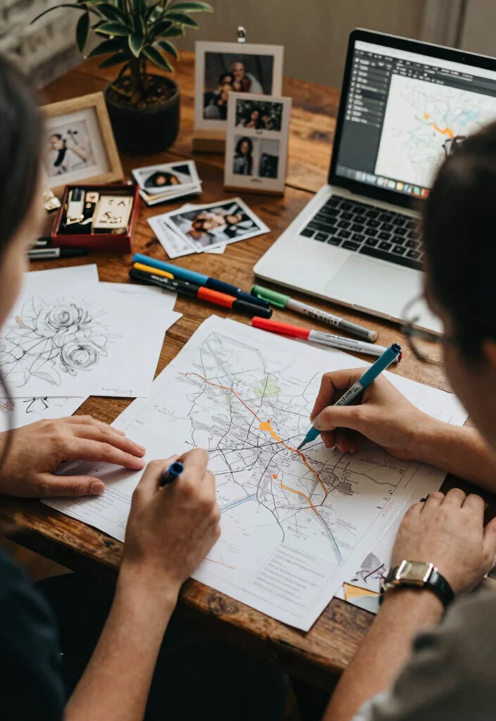 12 DIY Wedding Invitations That Don't Look Homemade or Crafty - 7. Custom Map Invitations 1