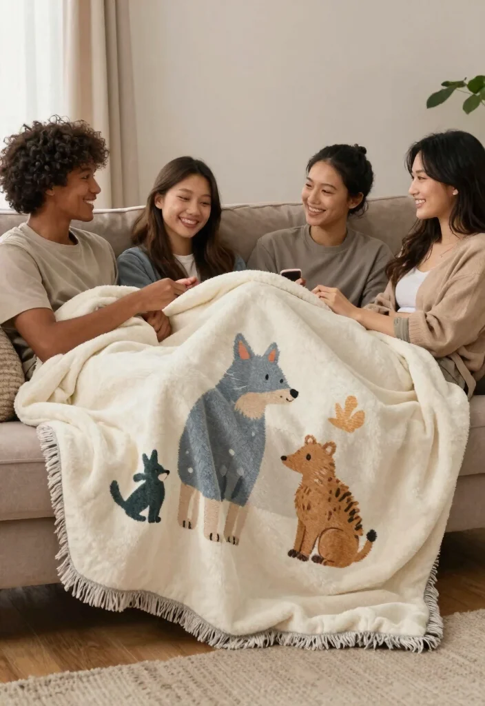 12 Wedding Gifts for Best Friend They Don't Already Own - 10. Personalized Throw Blanket 1