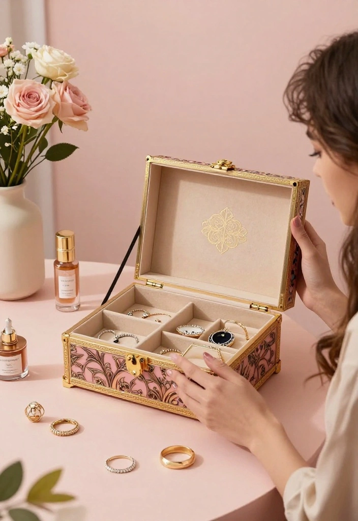 12 Wedding Gifts for Best Friend They Don't Already Own - 2. Customized Jewelry Box 1