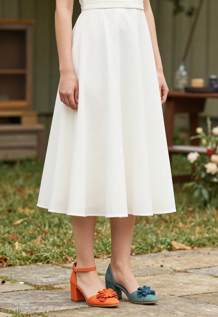 14 Alt Wedding Guest Outfit Ideas That Respect the Dress Code - 13. Quirky Footwear Choices 1