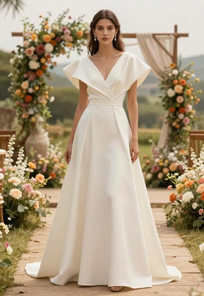 14 Alt Wedding Guest Outfit Ideas That Respect the Dress Code - 14. Artistic Outfits with Unique Cuts 1