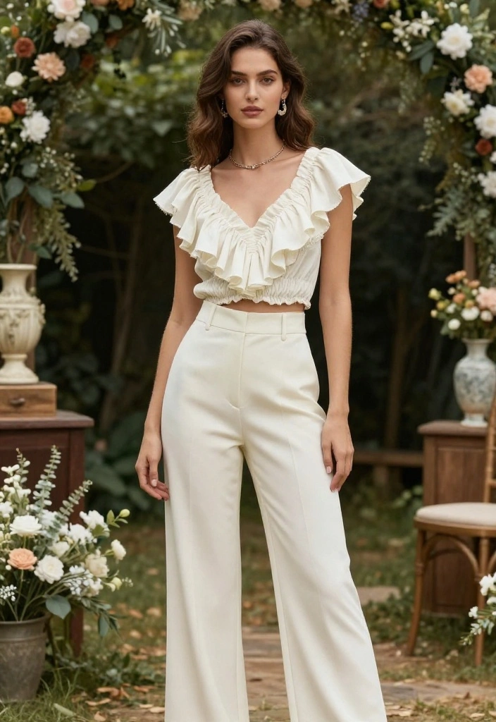 14 Alt Wedding Guest Outfit Ideas That Respect the Dress Code - 4. Edgy Separates 1