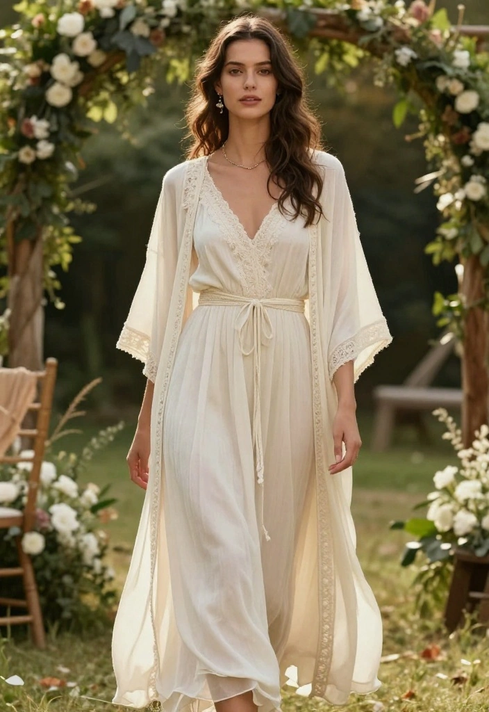 14 Alt Wedding Guest Outfit Ideas That Respect the Dress Code - 8. Layered Boho Look 1