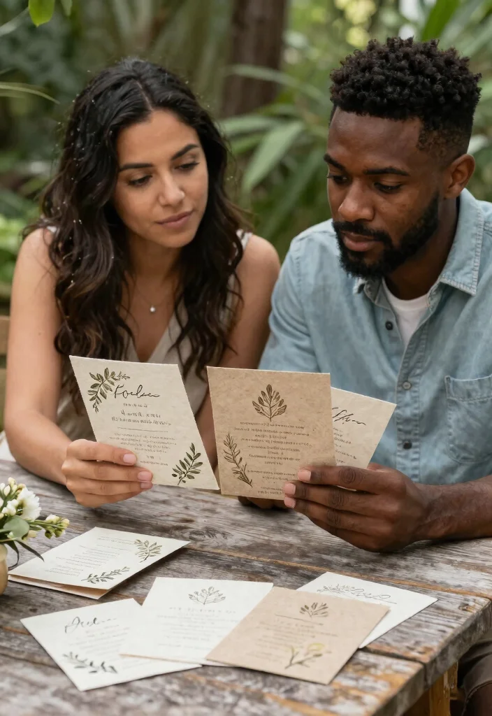 14 Eco Friendly Wedding Invitations That Don't Sacrifice Style - 3. Biodegradable Invitations 1