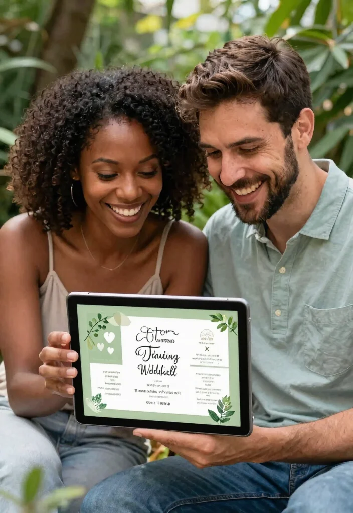 14 Eco Friendly Wedding Invitations That Don't Sacrifice Style - 6. Digital Invitations 1