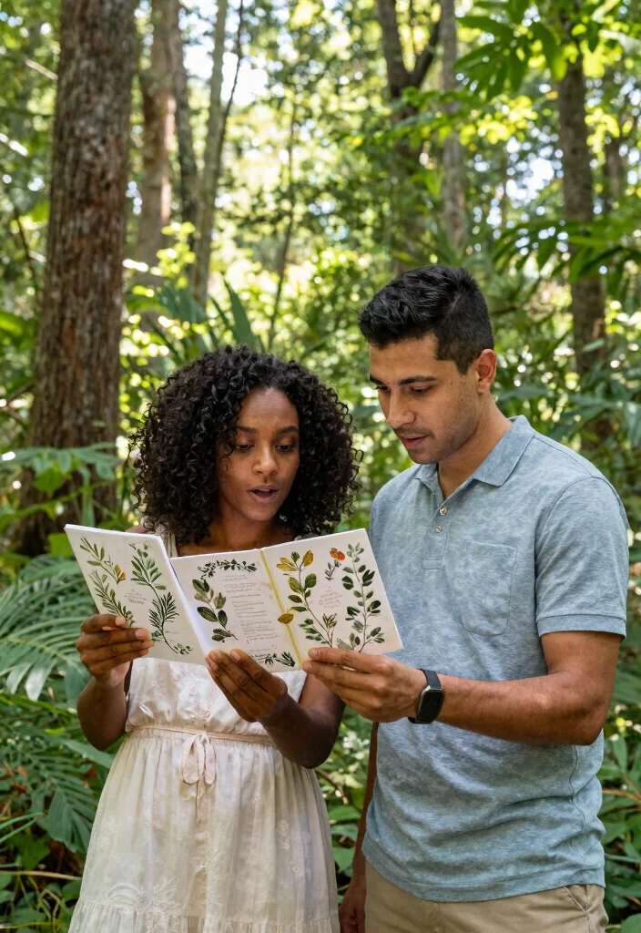 14 Eco Friendly Wedding Invitations That Don't Sacrifice Style - 9. Nature-Inspired Themes 1