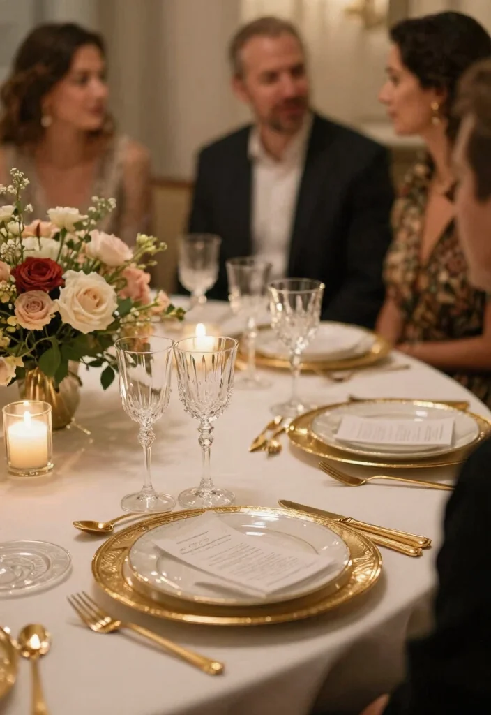 14 Gold Wedding Decorations That Don't Look Like High School Prom - 4. Golden Flatware 1