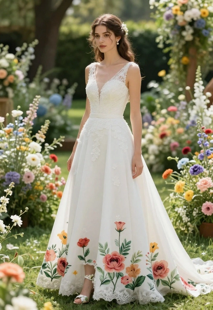 14 Wedding Heels for Brides That Don't Kill Your Feet - 12. Nature-Inspired Designs 1