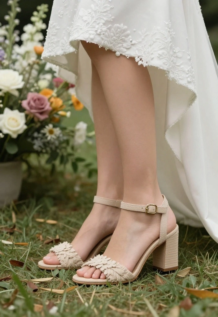 14 Wedding Heels for Brides That Don't Kill Your Feet - 14. Sustainable Options for Eco-Conscious Brides 1