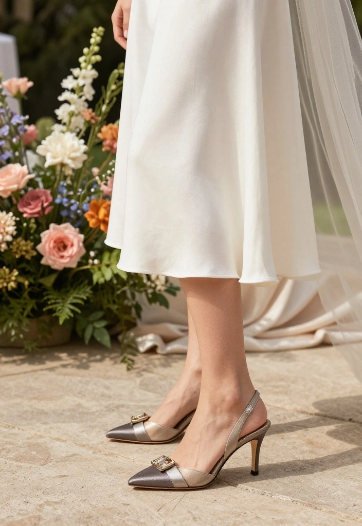 14 Wedding Heels for Brides That Don't Kill Your Feet - 5. Slingback Heels for Ease 1