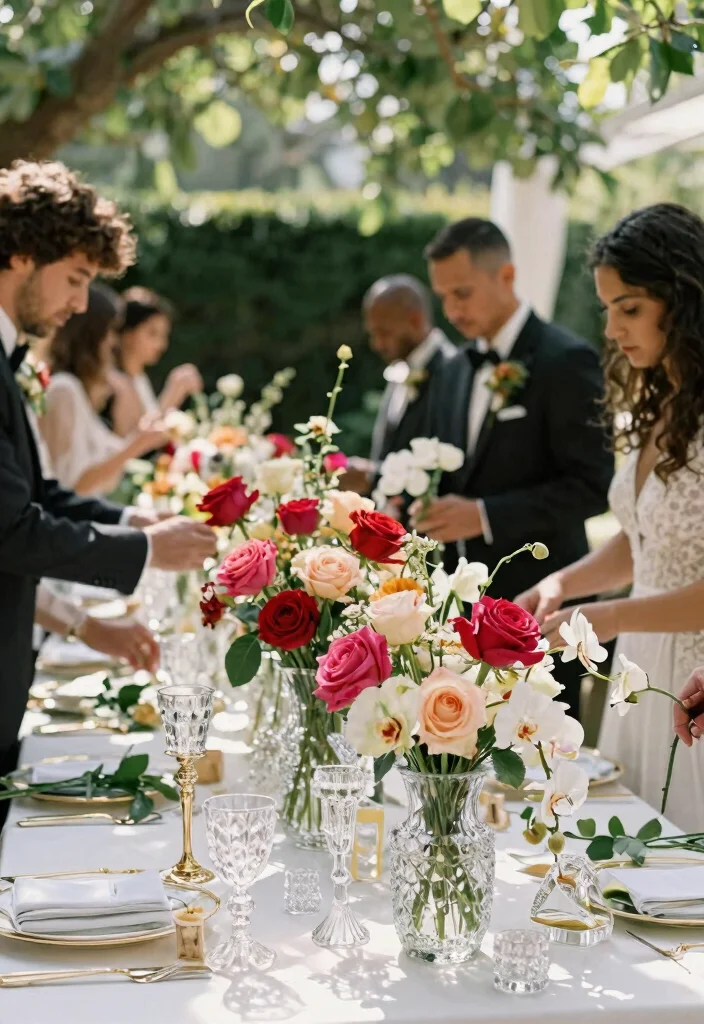 14 Wedding Table Vases That Don't Tip Over During Dinner - 12. Elegant Crystal Vases 1